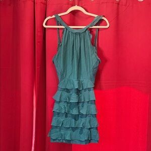 Rebecca Taylor Teal Lace Dress